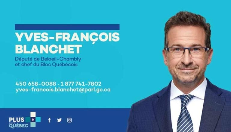 Yves-François Blanchet député Bloc québécois