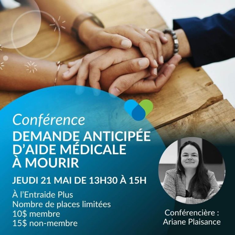 Demande anticipée d’aide médicale à mourir